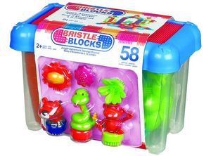 BRISTLE BLOCKS CONTENEDOR DE 58 PIEZAS BATTAT