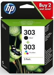 PACK CARTUCHOS TINTA HP 303 NEGRO Y COLOR