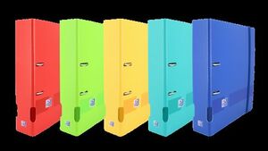 ARCHIVADOR A4+ 2A NAILLAS TAPA PLASTICO POLYFOAM LOMO 70 MM COLORES VIVOS OXFORD LIVE & GO