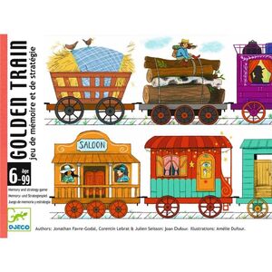 JUEGO CARTAS GOLDEN TRAIN DJECO