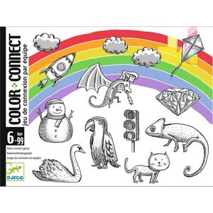 JUEGO CARTAS COLOR CONNECT DJECO