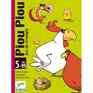 JUEGO DE CARTAS  PIOU PIOU DJECO