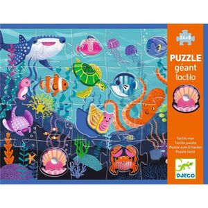 PUZZLE 323 PIEZAS GIGANTE TACTILO MAR DJECO