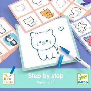 JUEGO EDULUDO STEP BY STEP BABIES & CO DJECO
