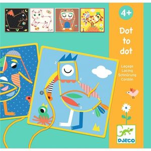 JUEGO EDUCATIVO DOT-TO-DOT CORDON DJECO