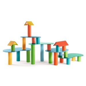 JUEGO CONSTRUCCION TUBULO DJECO