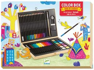CAJA 47 PIEZAS PARA COLOREAR COLOR BOX DJECO