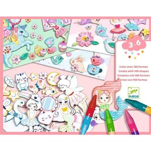 JUEGO CREAR CON FORMAS NIÑAS DJECO