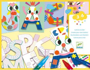 CREAR CON FORMAS LETRAS DJECO