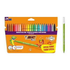 CAJA 24 ROTULADORES BIC KIDS