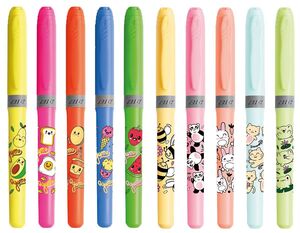 FLUORESCENTE PASTEL HIGHLIGTHER GRIP DISEÑOS KAWAI BIC