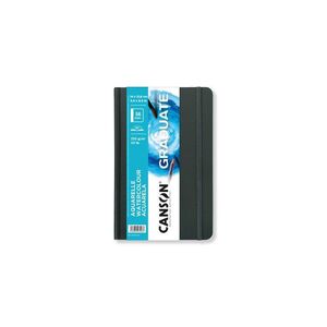 BLOC DIBUJO 14X21,6 CM 28 HOJAS GRADUATE ACUARELA FINO 250GR CANSON