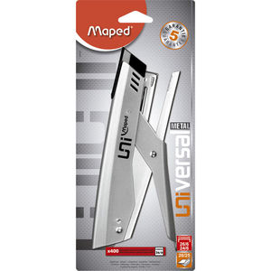 GRAPADORA PINZA 26/6 UNI + 400 GRAPAS MAPED