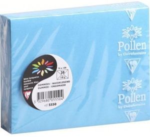 20 SOBRES AZUL TURQUESA 75X100MM 120GSM CLAIREFONTAINE