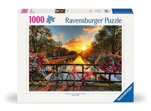 PUZZLE 1000 PIEZAS BICICLETAS EN AMSTERDAM RAVENSBURGER