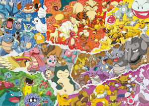 PUZZLE 1000 PIEZAS POKEMON RAVENSBURGER