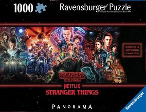 PUZZLE 1000 PIEZAS PANORAMA STRANGER THINGS RAVENSBURGER