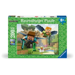PUZZLE 200 PIEZAS XXL MINECRAFT RAVENSBURGER