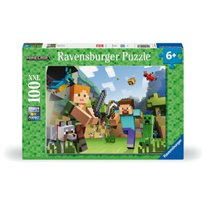 PUZZLE 100 PIEZAS XXL MINECRAFT RAVENSBURGER