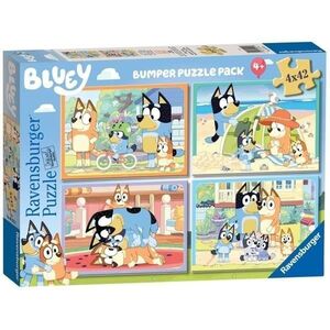 PUZZLE PACK BLUEY 4X42 PIEZAS RAVENSBURGER