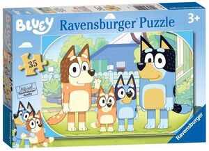 PUZZLE 35 PIEZAS. BLUEY RAVENSBURGER