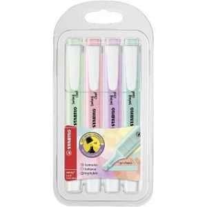 PACK 4 ROTULADORES FLUORESCENTES STABILO SWING COOL