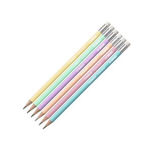 LAPIZ 2HB SWANO PASTEL CON GOMA STABILO
