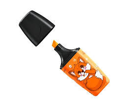 ROTULADOR FLUORESCENTE NARANJA BOSS MINI ANIMAL VIBES STABILO