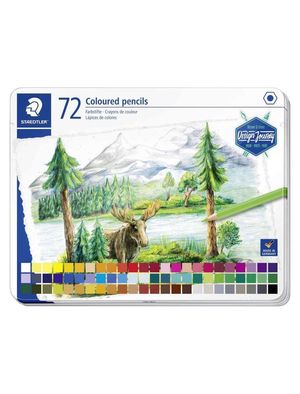 CAJA METALICA 72 LAPICES DE COLORES STAEDTLER