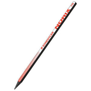 LAPIZ HB GRAFITO NORIX ECOLOGICO COLOR METALIZADO CON DETALLES EN COLOR ROJO STAEDTLER