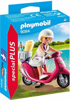 PLAYMOBIL MUJER CON SCOOTER