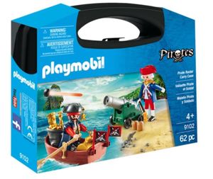 PLAYMOBIL MALETIN GRANDE PIRATA Y SOLDADO
