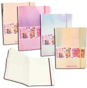 LIBRETA ORO  Y PLATA TOP MODEL