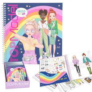 CUADERNO CALCOMANIAS TOP MODEL