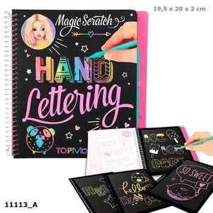 MAGIC SCRATCH BOOK HAND LETTERING TOP MODEL