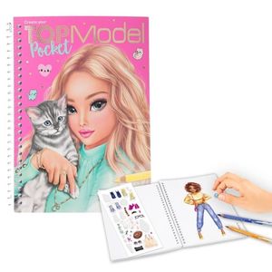 CUADERNO COLOREAR TOP MODEL