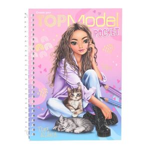 CUADERNO COLOREAR TOP MODEL