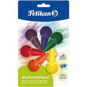 PACK 6 CERAS RATON PELIKAN