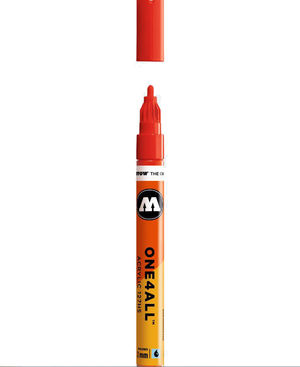 ROTULADOR ACRILICO 013 TRAFFIC RED MOLOTOW ONE4ALL 127HS 2MM