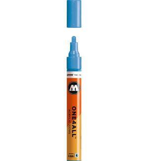 ROTULADOR ACRILICO 161 SHOCK BLUE MIDDLE MOLOTOW ONE4ALL 227HS 4MM