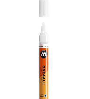 ROTULADOR ACRILICO 160 SIGNAL WHITE MOLOTOW ONE4ALL 227HS 4MM