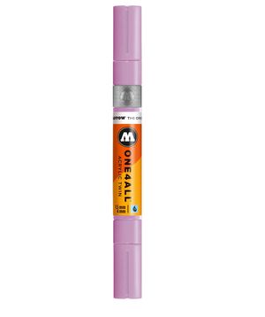 ROTULADOR ACRILICO 201 LILAC PASTEL DOBLE PUNTA MOLOTOW ONE4ALL 1,5 - 4 MM