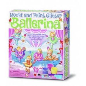MOLDEA Y PINTA BRILLANTES BAILARINAS 4M