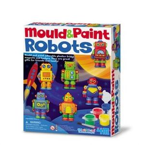 MOLDEA Y PINTA ROBOTS 4M