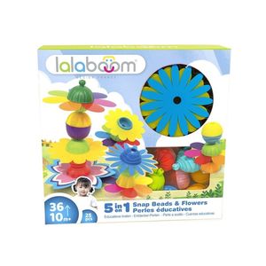 SET CREATIVO- FLORES Y CUENTAS 25 UNIDADES LALABOOM