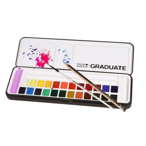 PACK 24 ACUARELAS GRADUATE MEDIO GODET DALER ROWNEY