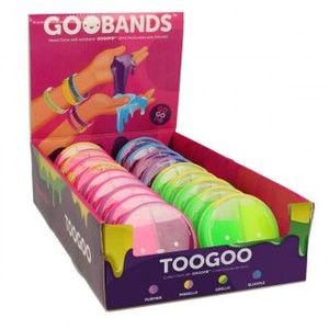SLIME 2 COLORES EN 1 + PULSERA GOOBANDS