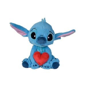 PELUCHE STITCH CON CORAZON (25CM)