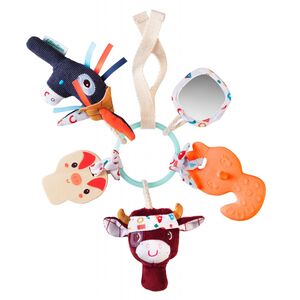 LLAVERO DE ESTIMULACION SENSORIAL DE LA GRANJA LILLIPUTIENS