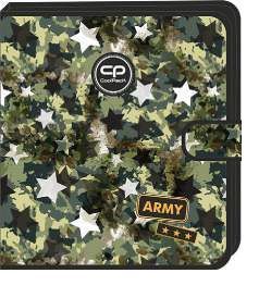 ARCHIVADOR A4 4 ANILLAS TELA ARMY STARS COOLPACK